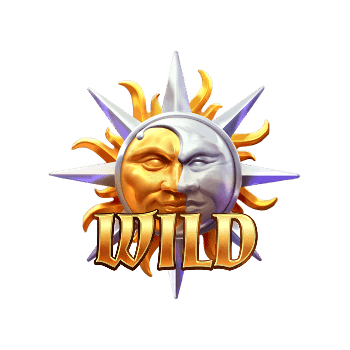 - รูปสัญลักษณ์ WILD เกม Destiny of Sun & Moon