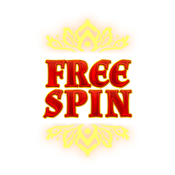 - สัญลักษณ์ FREE SPIN ของเกม Garuda Gems