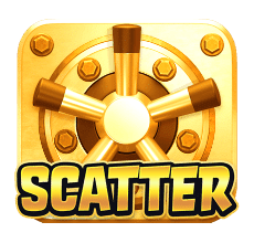 - สัญลักษณ์ SCATTER เกม Heist Stakes