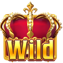 - รูปสัญลักษณ์ WILD เกม Majestic Treasures