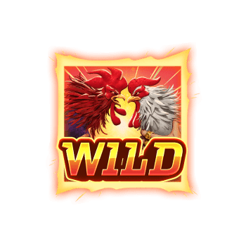 - รูปสัญลักษณ์ WILD เกม Rooster Rumble