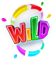 - รูปสัญลักษณ์ WILD ของเกม Candy Bonanza