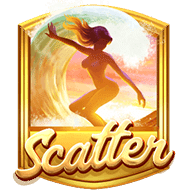 - สัญลักษณ์ SCATTER เกม Bikini Paradise