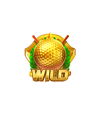 - รูปสัญลักษณ์ WILD ของเกม Super Golf Drive