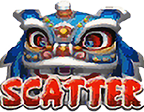 - สัญลักษณ์ SCATTER ของเกม Lucky God Progressive