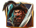 - รูปสัญลักษณ์ WILD เกม Black Beard Legacy