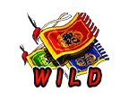 - รูปสัญลักษณ์ WILD ของเกม God Of Martial