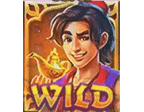 - รูปสัญลักษณ์ WILD ของเกม Magic Lamp