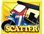 - สัญลักษณ์ SCATTER ของเกม Rich Rich Water