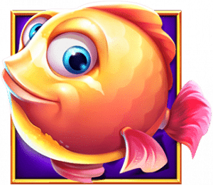 สัญลักษณ์รูปปลาการ์ตูน สล็อต Fishin Reels