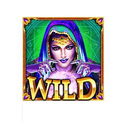 สัญลักษณ์ WILD สล็อต Madame Mystique Megaways